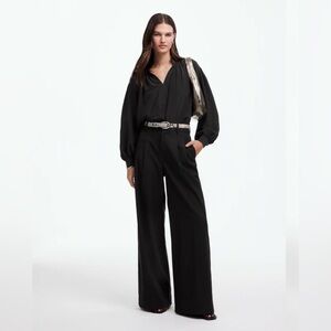 Madewell The Harlow Superwide-Leg Trouser in Brushed Twill SOLD OUT